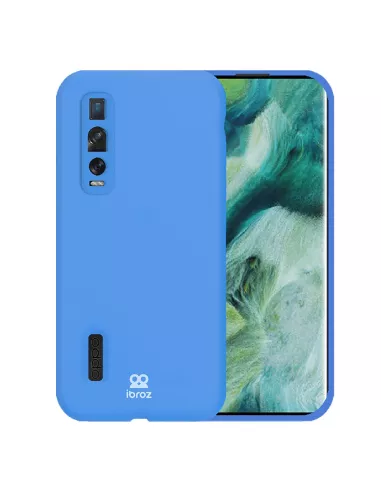 Oppo Find X2 Pro Liquid Silicone Soft Touch Case - Blue | Ibroz