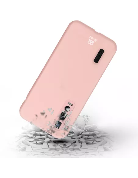 Oppo Find X2 Pro Liquid Silicone Soft Touch Case - Pink | Ibroz