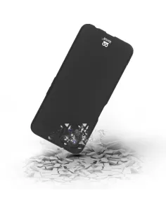 Oppo Reno 4Z (5G) Case Liquid Silicone Soft Touch black + Protective... 2