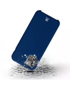 iPhone 11 Pro Coque Liquid Silicone + Verre trempé - Bleu marine | ... 2