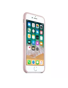 iPhone 7/8/SE Coque Liquid Silicone Soft Touch - Pink | Ibroz 2