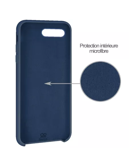 iPhone 7/8/SE Liquid Silicone Soft Touch Case - Cosmos Blue | Ibroz