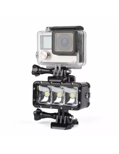 Torche de plongée LED pour Gopro et Caméra Sport | Ibroz