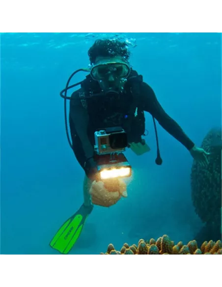Torche de plongée LED pour Gopro et Caméra Sport | Ibroz