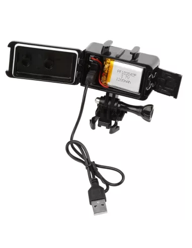 Torche de plongée LED pour Gopro et Caméra Sport | Ibroz