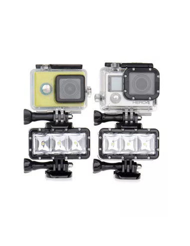 Torche de plongée LED pour Gopro et Caméra Sport | Ibroz