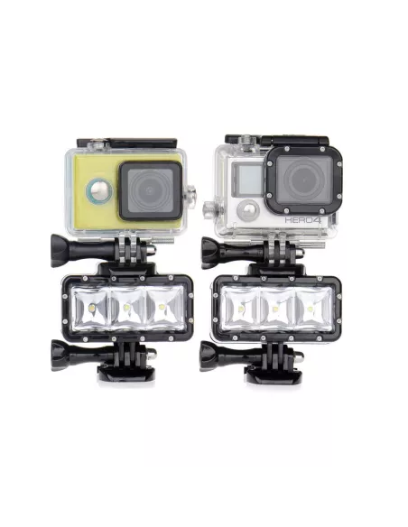 Torche de plongée LED pour Gopro et Caméra Sport | Ibroz