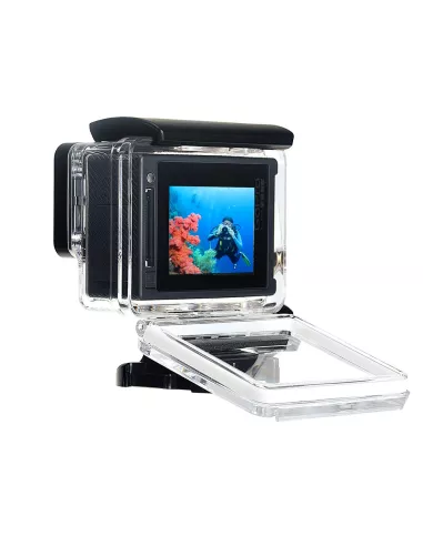 Caisson boîtier de plongée étanche 50m GoPro Hero 4, 3+ | Ibroz