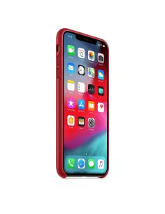 iPhone Xr Coque Liquid Silicone Soft Touch - Rouge | Ibroz 2