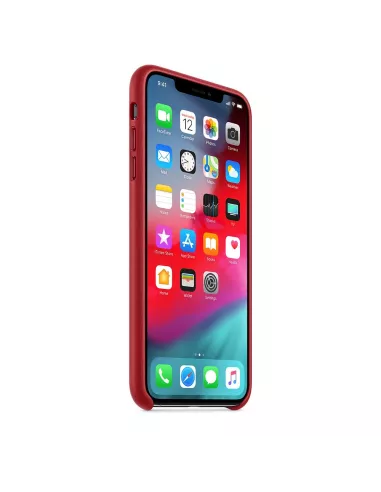 iPhone Xr Coque Liquid Silicone Soft Touch - Rouge | Ibroz