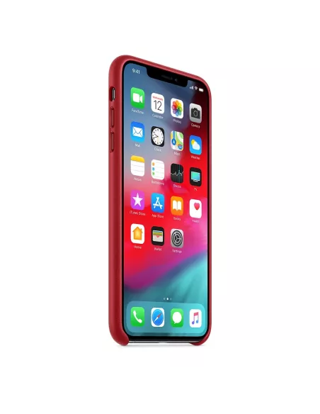 iPhone Xr Coque Liquid Silicone Soft Touch - Rouge | Ibroz