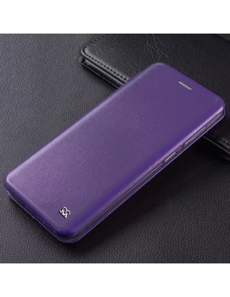 iPhone 11 Etui Cuir Folio + Protection écran Verre Trempé 9H - Viol...