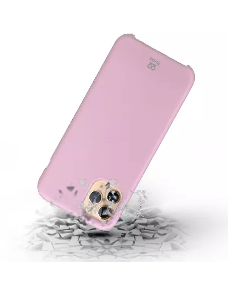 iPhone 11 Pro Max Coque Liquid Silicone + Verre trempé 9H - Rose | ...