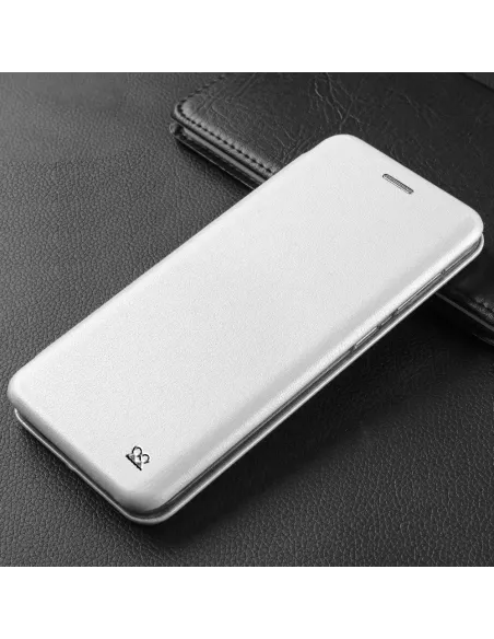 iPhone 11 Pro Max Folio Leather Case + 9" Tempered Glass Screen Protector...