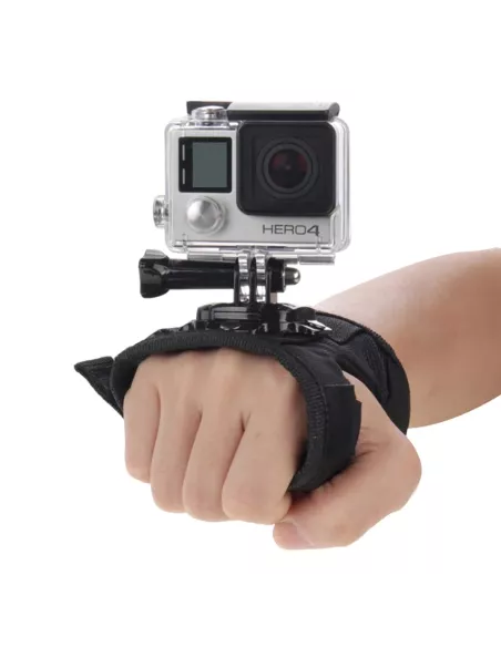 Bandeau gant Fixation poignet pour GoPro® et caméra sport | Ibroz