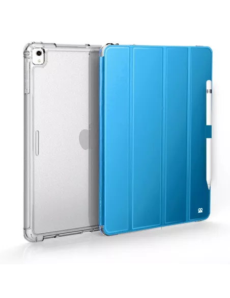 iPad Classic 10. 2" - Coque Anti chocs + Smart Cover - Bleu | Ibroz