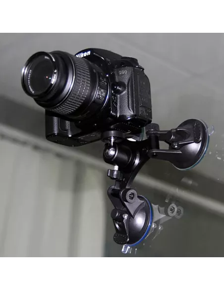 Support Triple Ventouse pour Gopro® et caméra sport | Ibroz