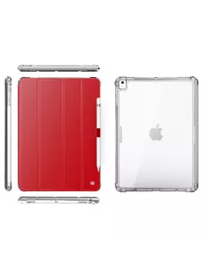 iPad Classic 9.7" (5th Gen) - Coque Anti chocs + Smart Cover - Roug... 2