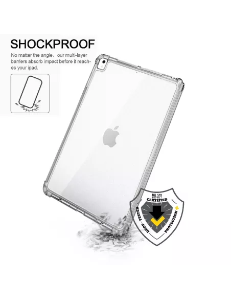 iPad Mini 5 (7.9") - Coque Anti chocs + Smart Cover - Rouge | Ibroz