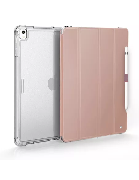 iPad Mini 5 (7.9") - Coque Anti chocs + Smart Cover - Rose Gold | I...