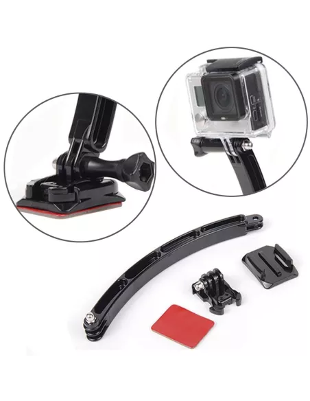 Support extension Casque Moto pour Gopro® et caméra sport | Ibroz