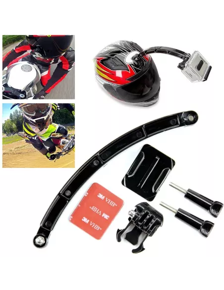 Support extension Casque Moto pour Gopro® et caméra sport | Ibroz