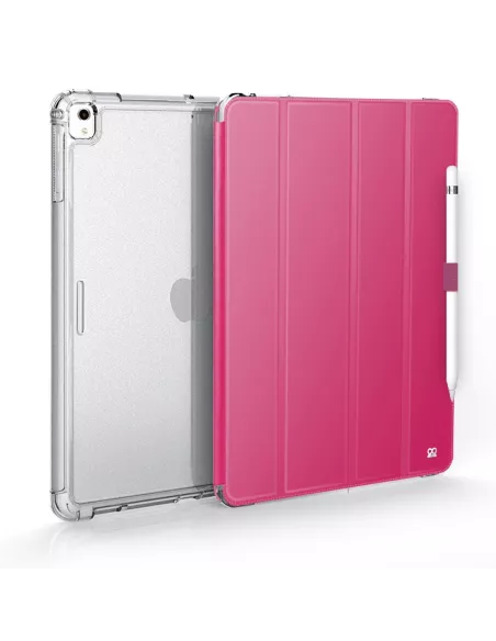 iPad Mini 5 (7.9") - Coque Anti chocs + Smart Cover - Rose | Ibroz