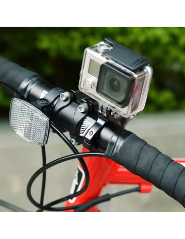 Support vélo, moto, windsurf aluminium pour Gopro® et caméra sport ...