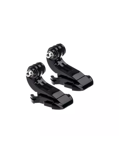 Set of 2 J-Hook gooseneck adapters for Gopro and sport cameras...
