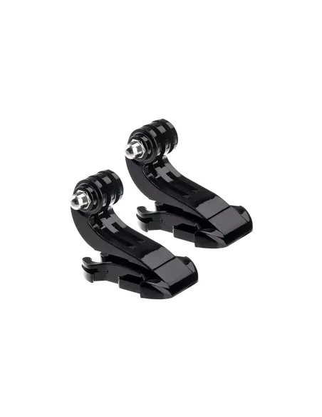 Set of 2 J-Hook gooseneck adapters for Gopro and sport cameras...