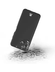 Xiaomi Redmi 9T Case Liquid Silicone Soft Touch black + Tempered Glass... 2