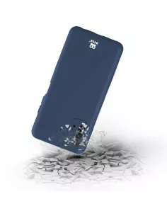 Xiaomi Redmi 9T Coque Liquid Silicone Soft Touch bleu + Verre Tremp... 2