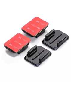 Lot de 2 adaptateurs, bases incurvées pour Gopro® et caméra sport |... 2