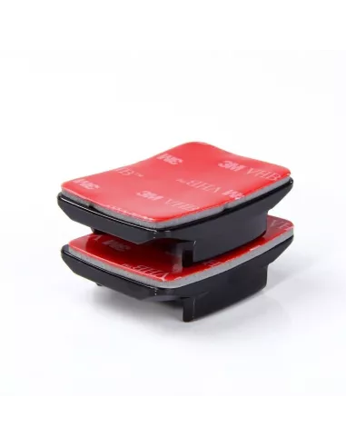 Set of 2 adapters, curved bases for Gopro® and sport cameras |...