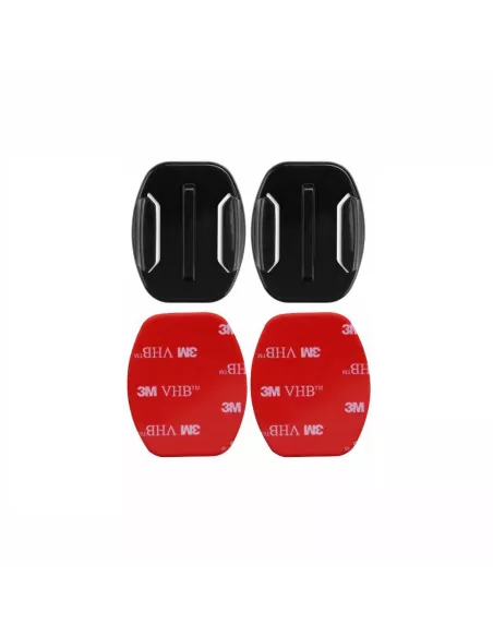 Lot de 2 adaptateurs, bases plates pour Gopro® et caméra sport | Ibroz