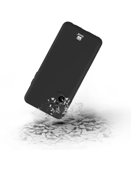 Xiaomi Redmi Note 10s Coque Liquid Silicone Soft Touch noir + Verre...