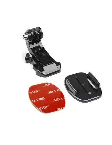 Kit adaptateur J-Hook + base 3M pour Gopro et caméra sport | Ibroz