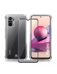 Xiaomi Redmi Note 10s Pack Coque antichocs + Protection écran 9H | ...