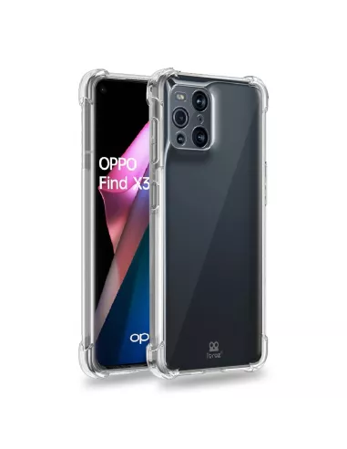 Oppo Find X3 Pro Pack Coque antichocs + Protection écran 9H | Ibroz