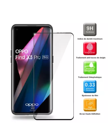 Oppo Find X3 Pro Case Liquid Silicone Soft Touch + Tempered Glass 9H...