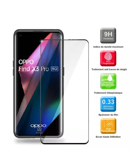 Oppo Find X3 Pro Case Liquid Silicone Soft Touch + Tempered Glass 9H...