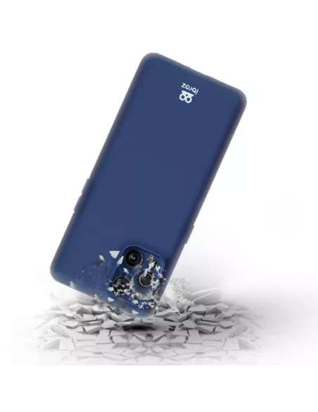Find X3 Pro Liquid Silicone Soft Touch Case + 9H Tempered Glass - Bl...