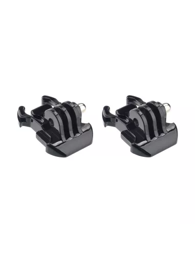 Lot de 2 adaptateurs bases de fixation pour Gopro et caméra sport |...