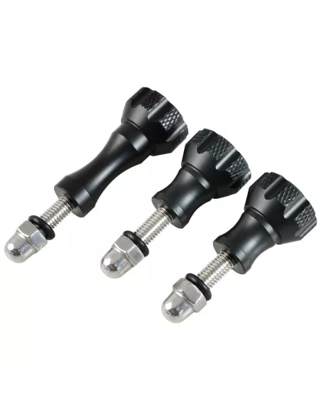 Lot de 3 vis pour base de fixation GoPro et caméra sport | Ibroz