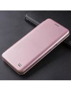 Oppo Find X3 Neo Etui Cuir Folio Clam + Verre Trempé 9H - Rose Gold... 2
