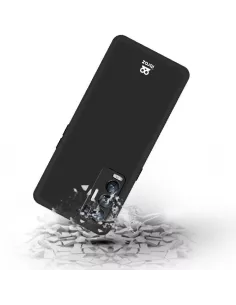 Find X3 Neo Case Liquid Silicone Soft Touch + 9H Tempered Glass - No... 2