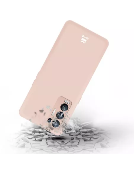 Find X3 Neo Coque Liquid Silicone Soft Touch + Verre Trempé 9H - Ro...