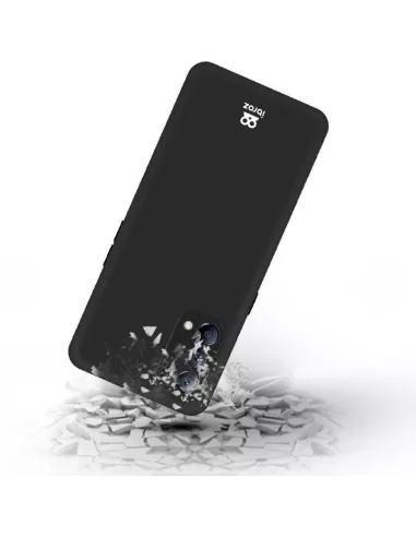 Find X3 Lite Liquid Silicone Soft Touch Case + 9H Tempered Glass - N...