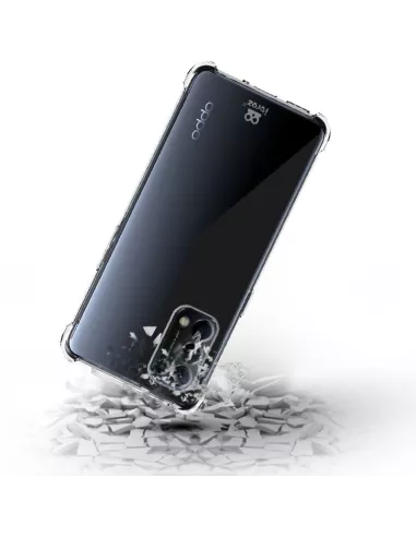 Oppo Find X3 Lite Pack Coque antichocs + Protection écran 9H - Tran...