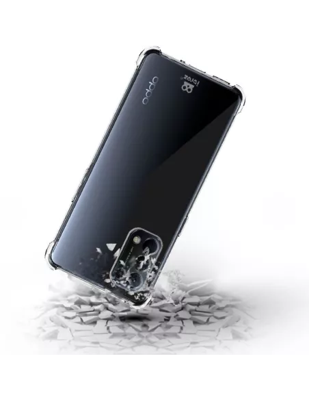 Oppo Find X3 Lite Pack Coque antichocs + Protection écran 9H - Tran...